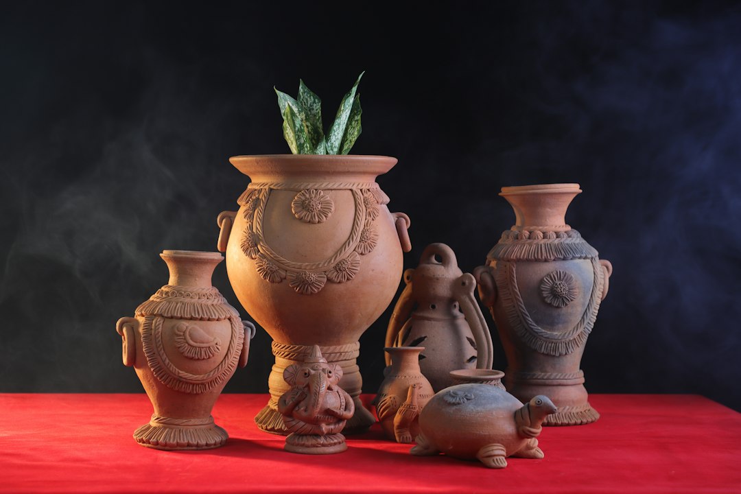 Artisan Terracotta Handcrafted Vase
